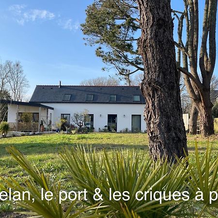Ty Glazu Doelan Espace 60M2, Port& Criques A Pied, 2 Chambres Privees Au 1Er Etage, Sdb, Wc Separe Clohars-Carnoet Exterior photo