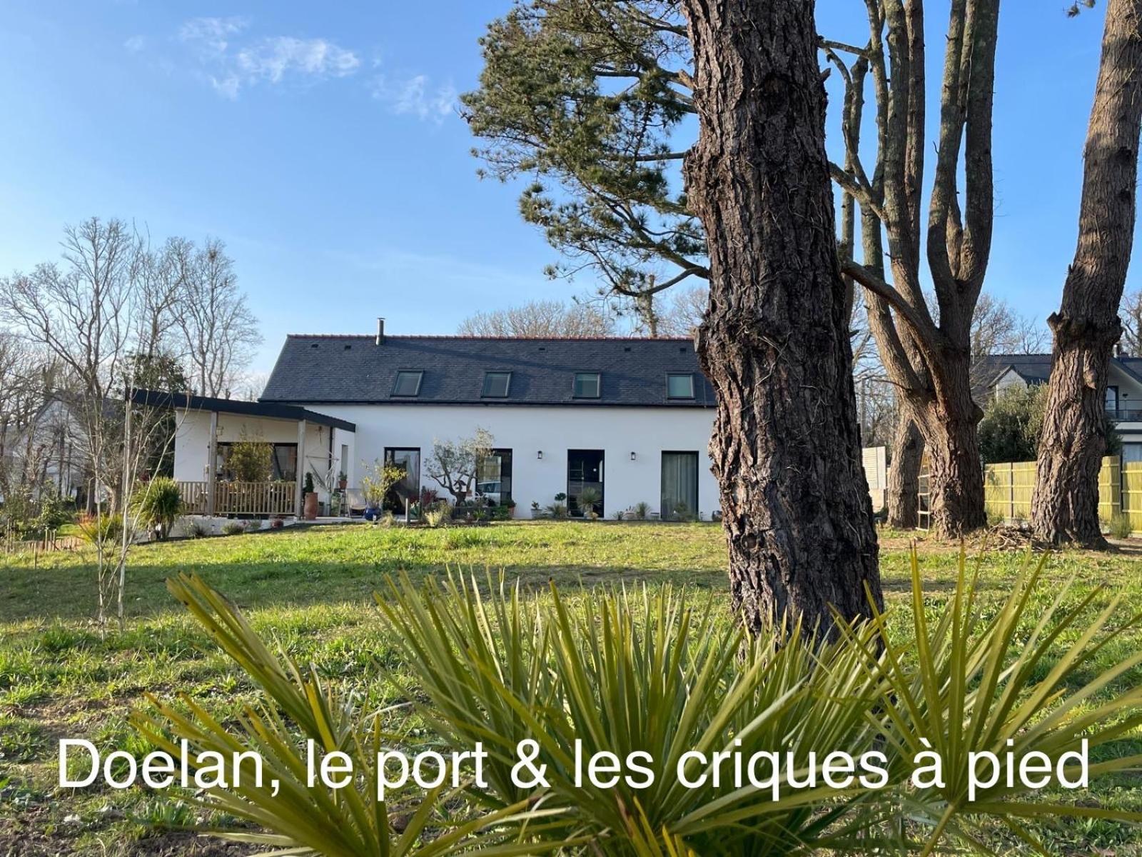 Ty Glazu Doelan Espace 60M2, Port& Criques A Pied, 2 Chambres Privees Au 1Er Etage, Sdb, Wc Separe Clohars-Carnoet Exterior photo