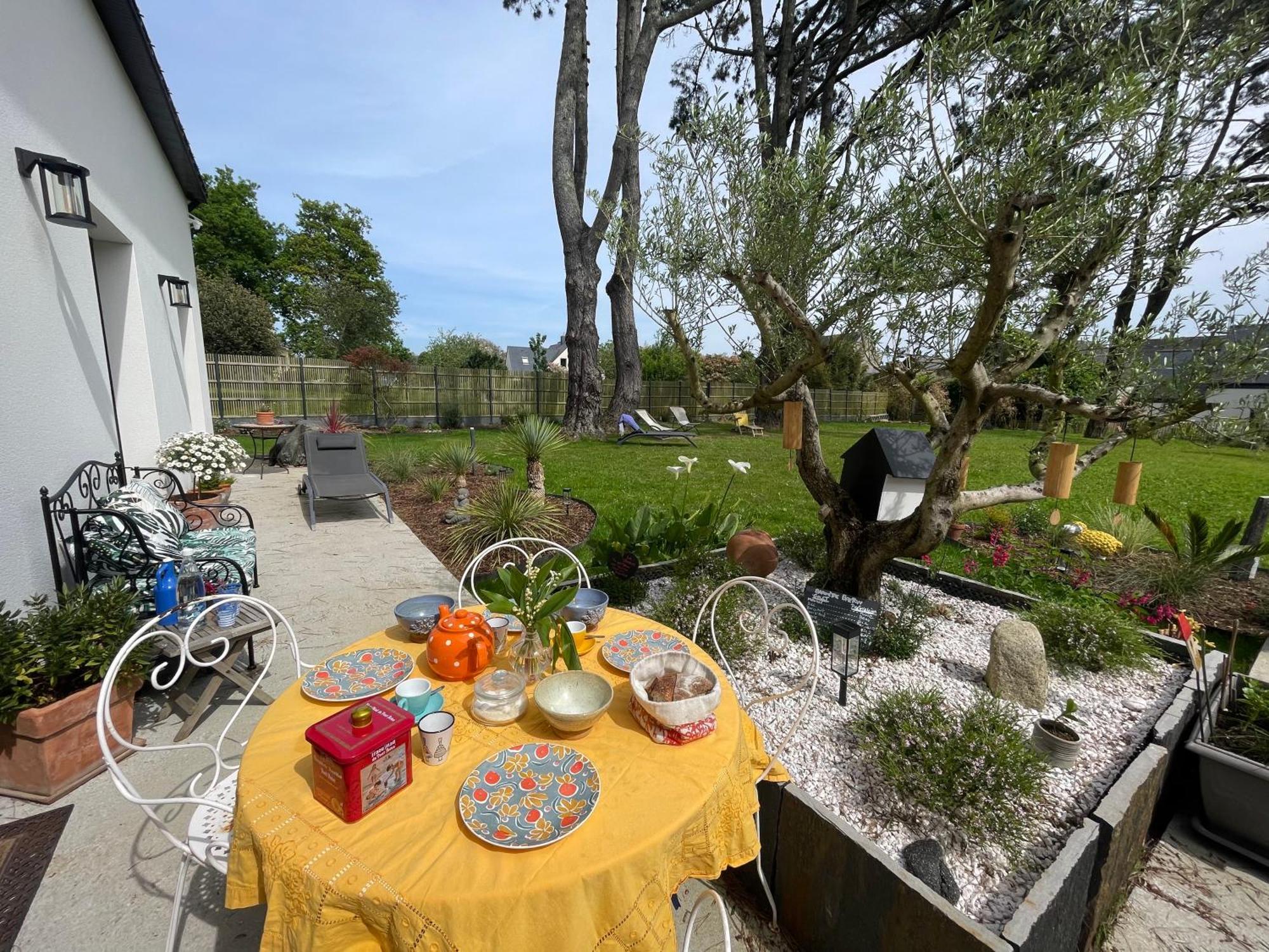 Ty Glazu Doelan Espace 60M2, Port& Criques A Pied, 2 Chambres Privees Au 1Er Etage, Sdb, Wc Separe Clohars-Carnoet Exterior photo
